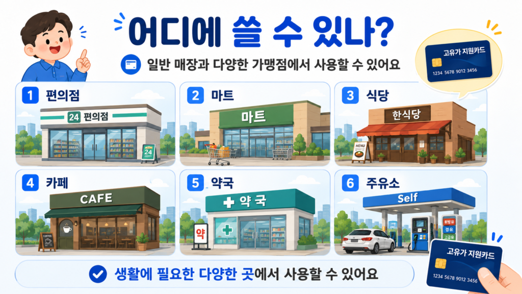 고유가 지원금 사용처