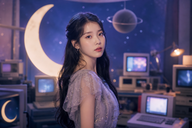아이유 1년 만의 새 디지털 싱글 발매 티저 이미지