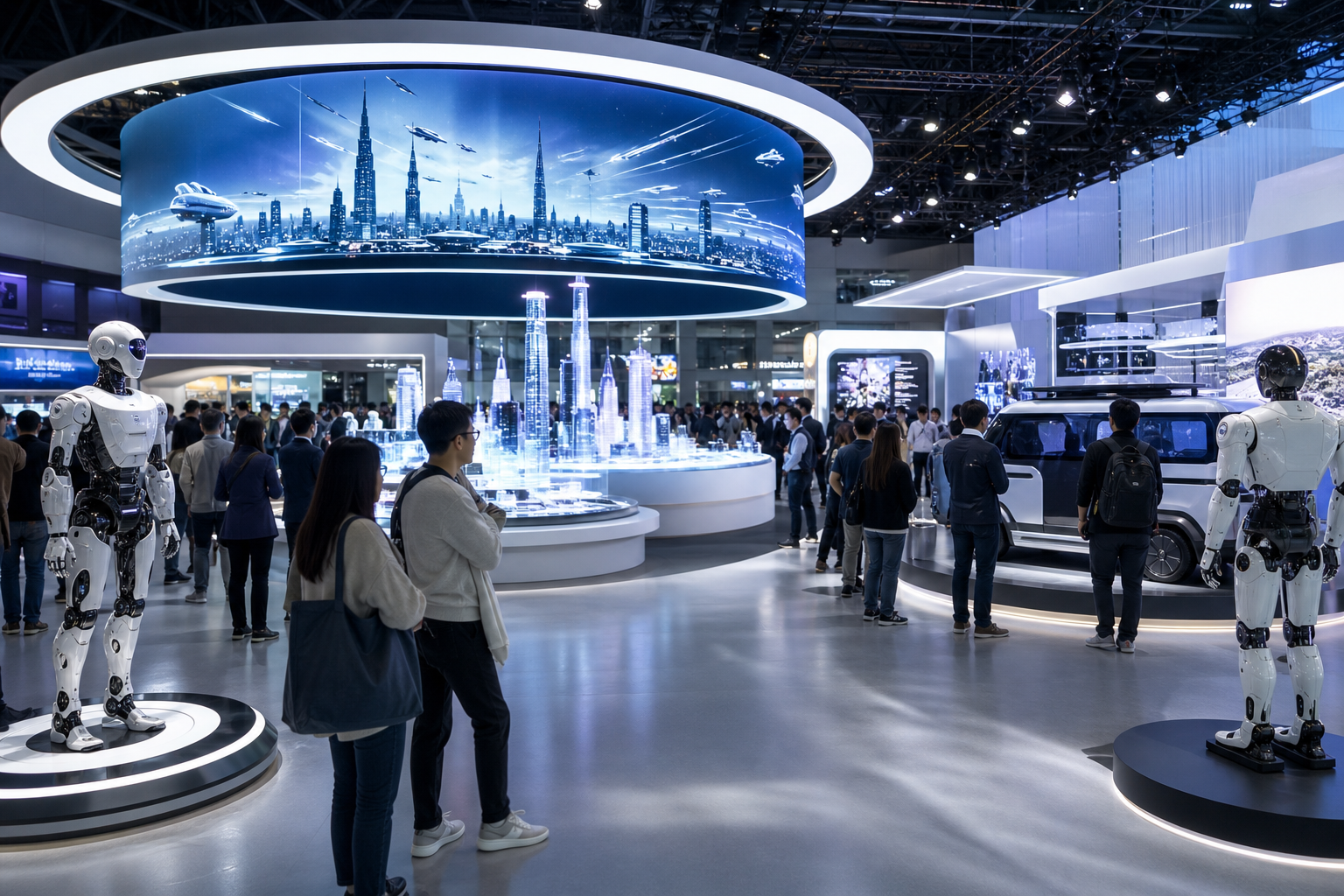 코엑스에서 열리는 스마트라이프위크 2026 AI·로봇 전시 현장