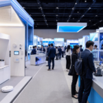 코엑스에서 열리는 AIoT 국제전시회 기술 전시 현장 이미지