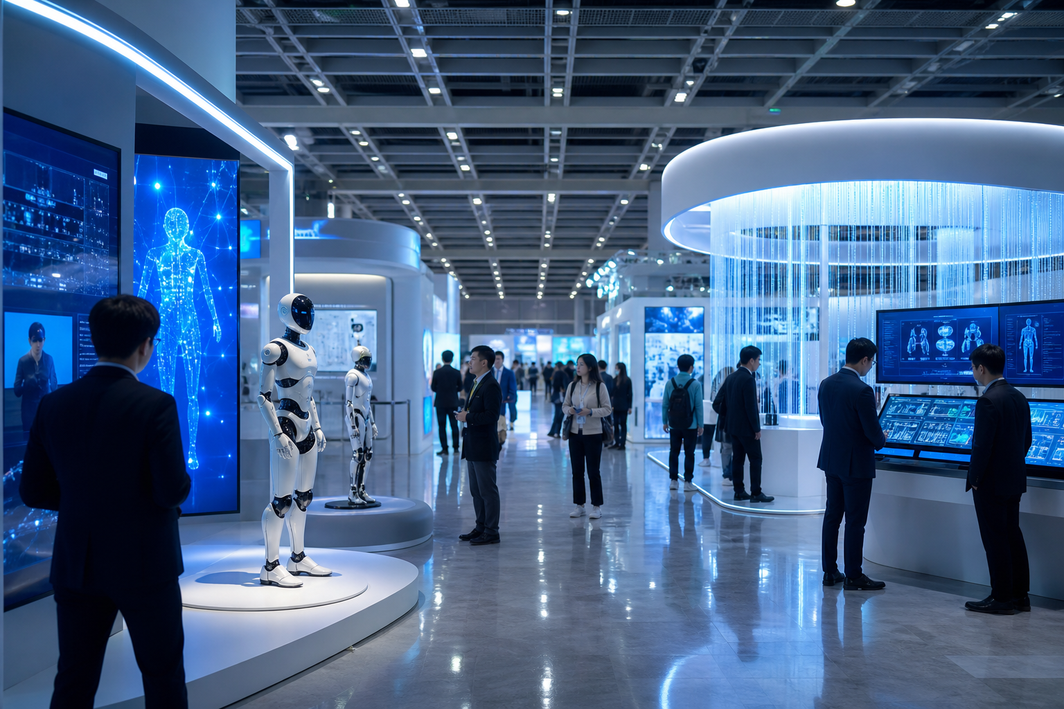 서울 코엑스에서 열리는 AI·로보틱스 중심 전자기술 전시회 이미지