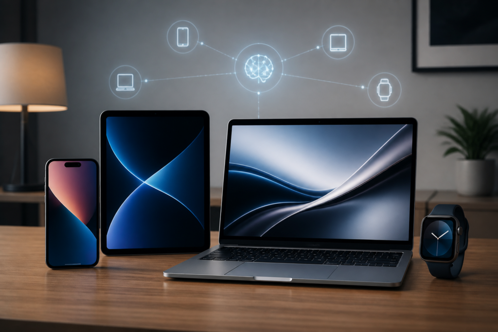 Apple 기기별 Apple Intelligence 지원 조건 비교
