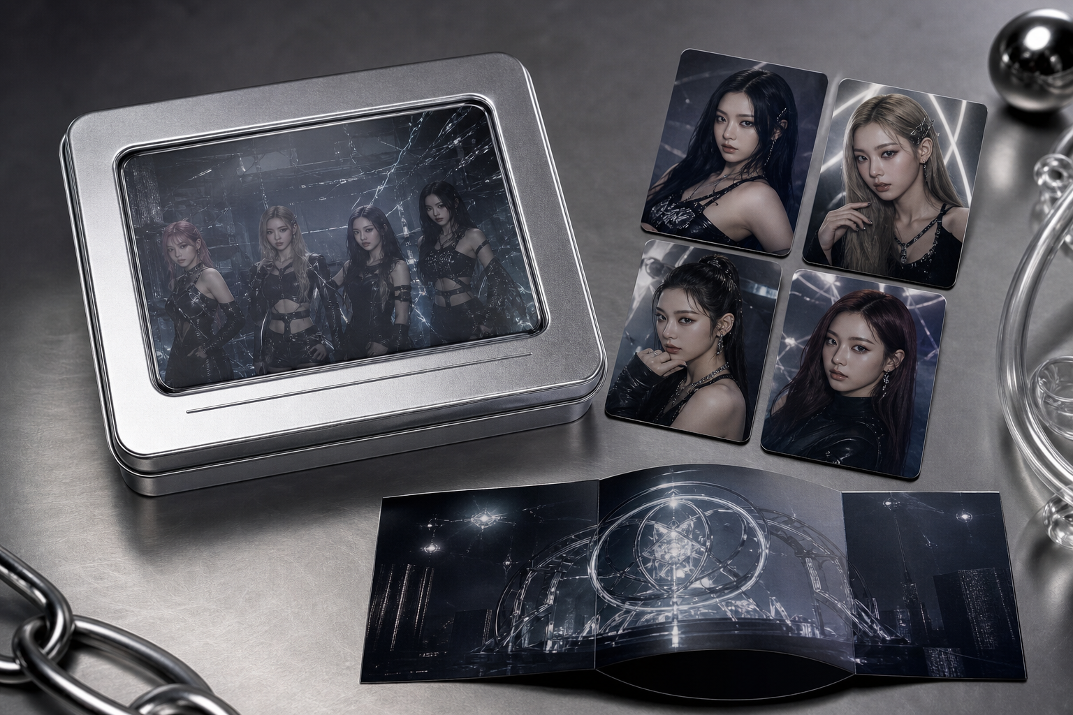 aespa Dirty Work Amazon Exclusive 앨범과 포토카드 구성