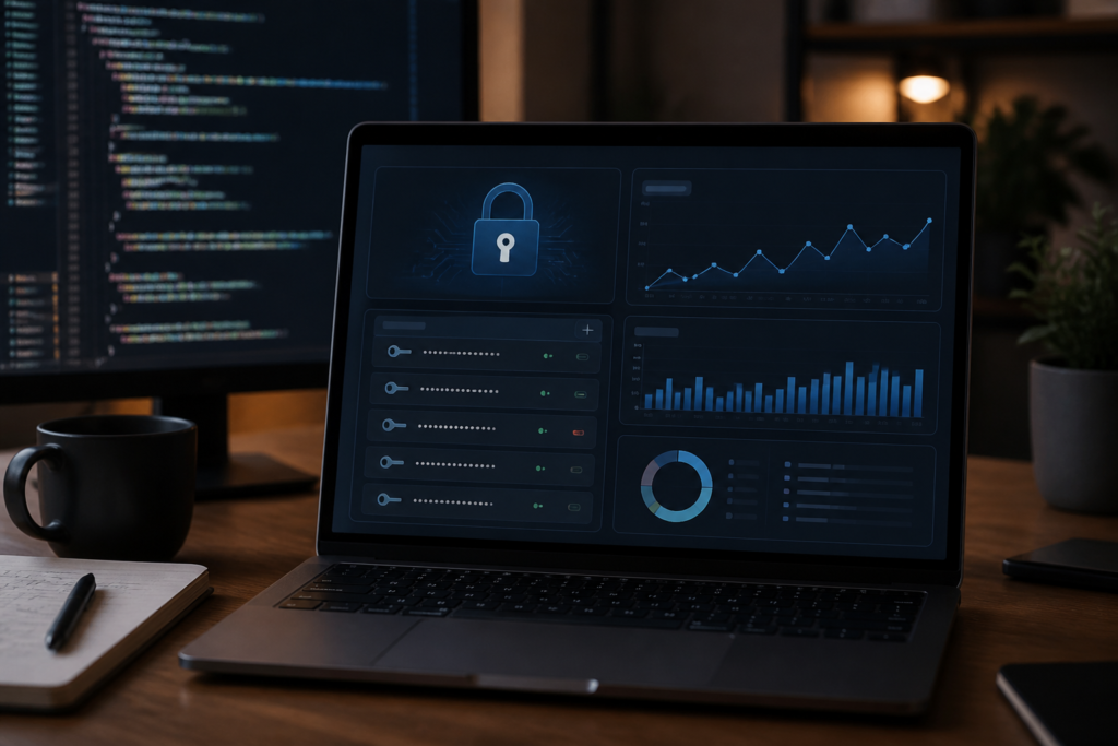 OpenAI API 키와 사용량을 점검하는 개발자 작업 공간