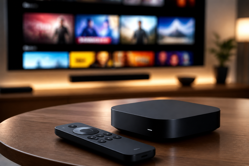 Apple TV 4K와 Siri Remote 제품 구성