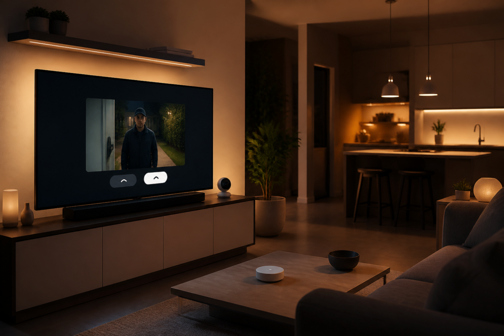 스마트홈 허브로 활용되는 Apple TV 4K